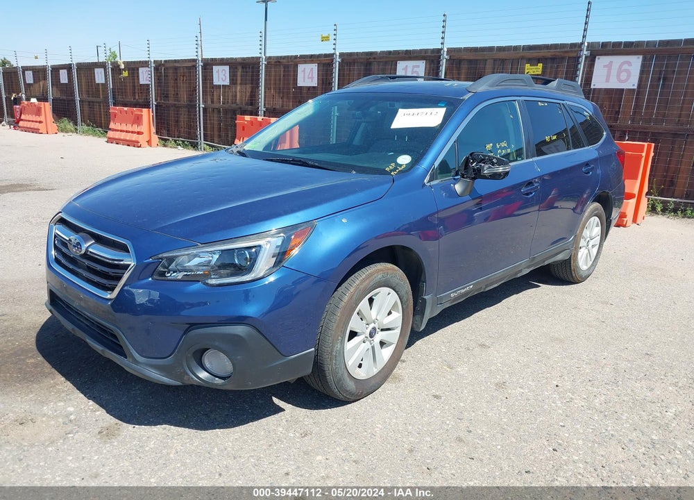 2019 SUBARU OUTBACK 2.5I PREMIUM VIN: 4S4BSAHC9K3200444