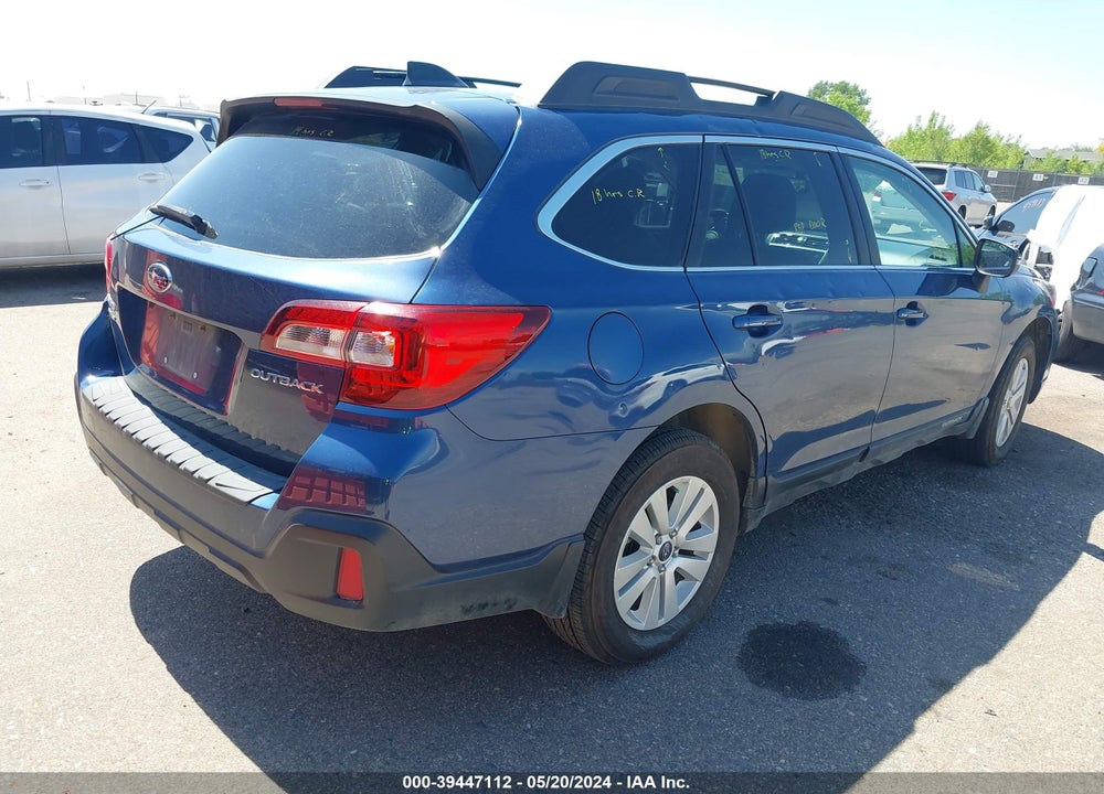 2019 SUBARU OUTBACK 2.5I PREMIUM VIN: 4S4BSAHC9K3200444