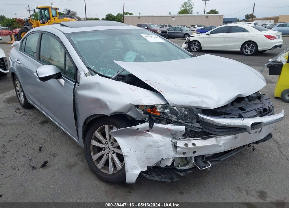 2012 HONDA CIVIC EX-L VIN: 2HGFB2F99CH546433