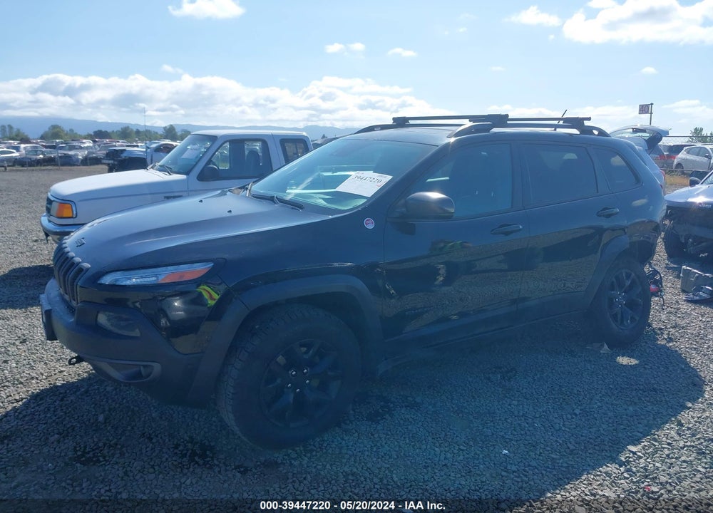 2014 JEEP CHEROKEE TRAILHAWK VIN: 1C4PJMBS1EW212220