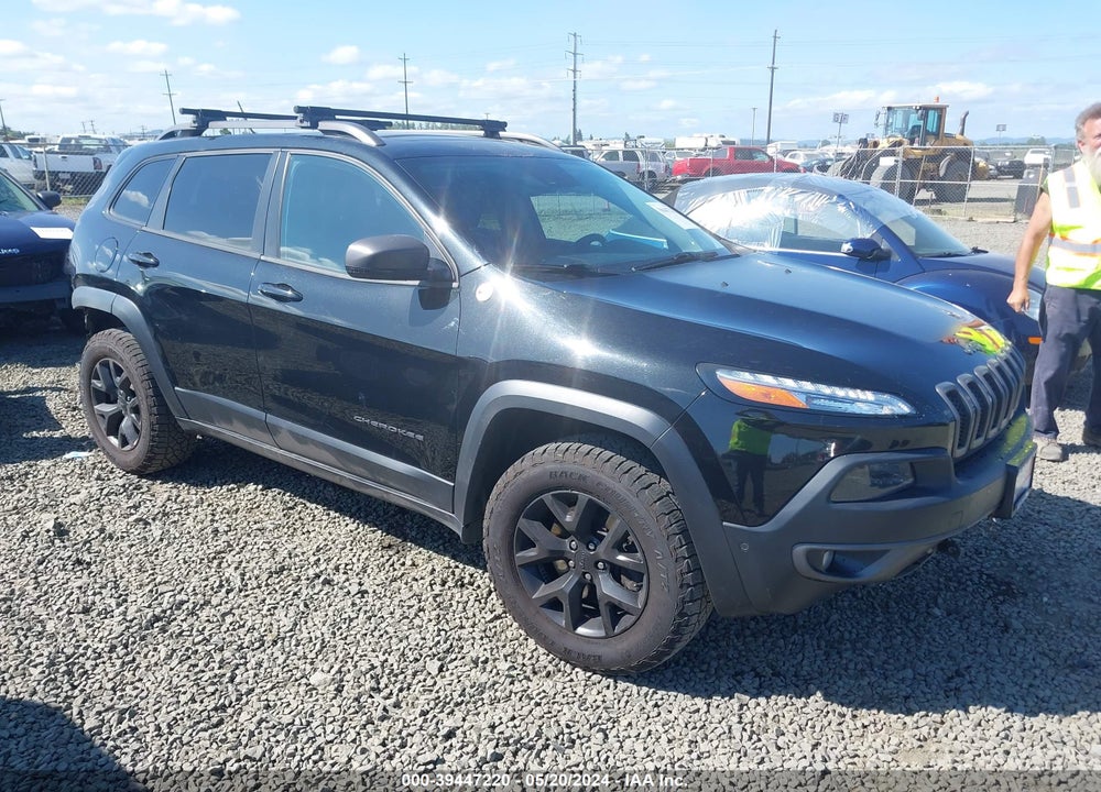 2014 JEEP CHEROKEE TRAILHAWK VIN: 1C4PJMBS1EW212220