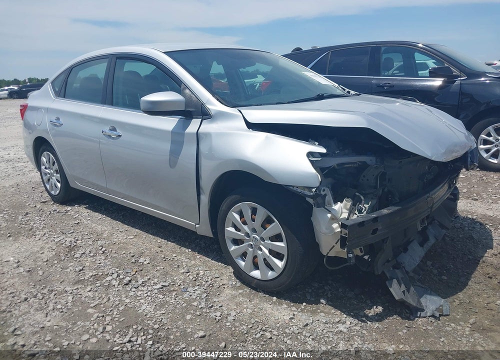 2017 NISSAN SENTRA SV VIN: 3N1AB7AP0HL695049
