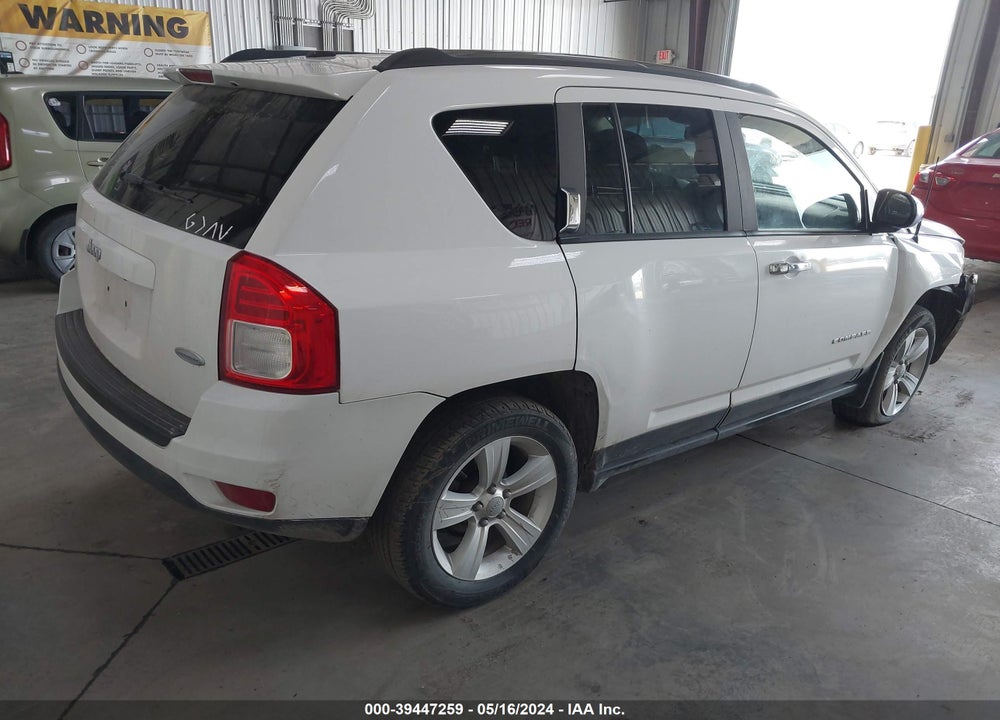 2013 JEEP COMPASS LATITUDE VIN: 1C4NJDEB9DD234575