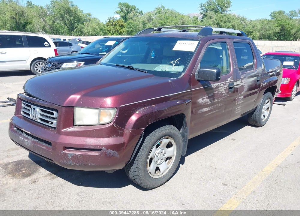 2008 HONDA RIDGELINE RT VIN: 2HJYK16248H526159