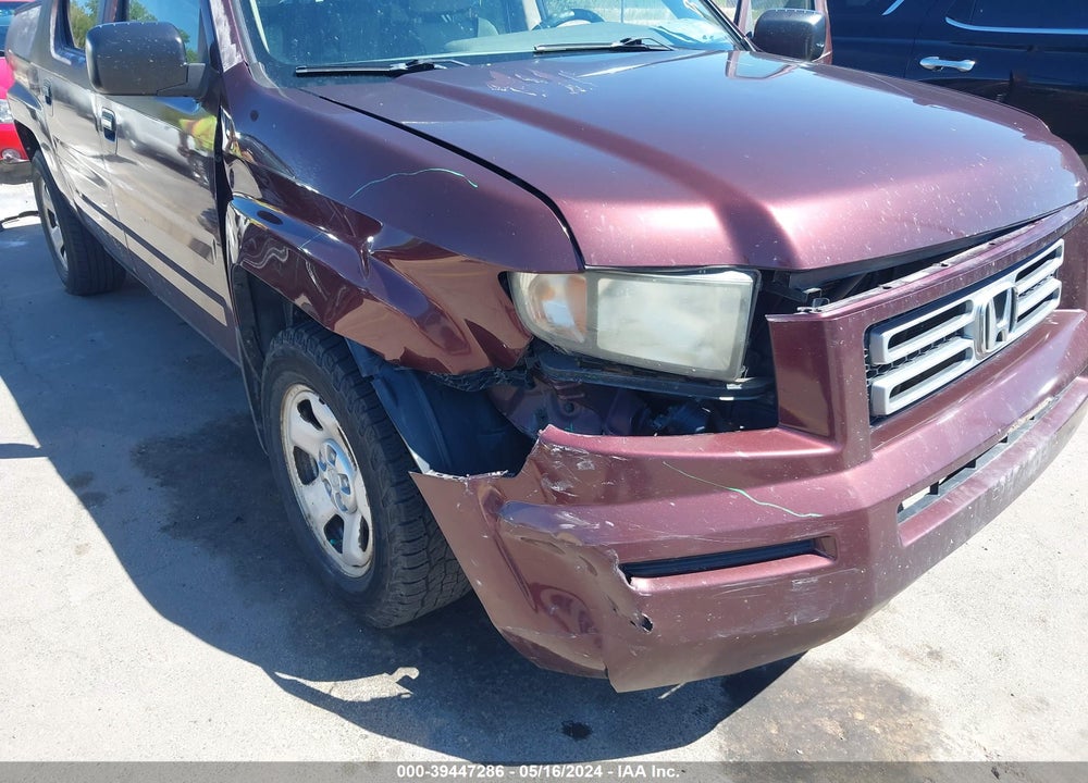 2008 HONDA RIDGELINE RT VIN: 2HJYK16248H526159