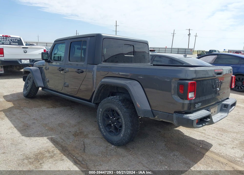 2022 JEEP GLADIATOR WILLYS 4X4 VIN: 1C6HJTAG8NL134118