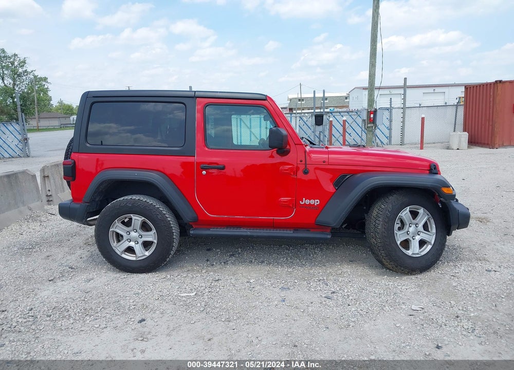 2021 JEEP WRANGLER SPORT S 4X4 VIN: 1C4GJXAN4MW541764