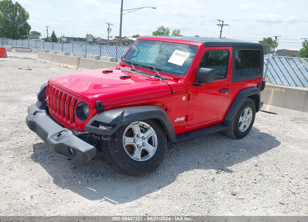 2021 JEEP WRANGLER SPORT S 4X4 VIN: 1C4GJXAN4MW541764