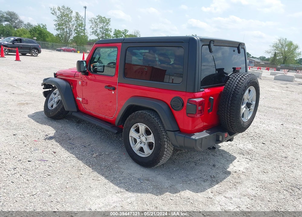 2021 JEEP WRANGLER SPORT S 4X4 VIN: 1C4GJXAN4MW541764