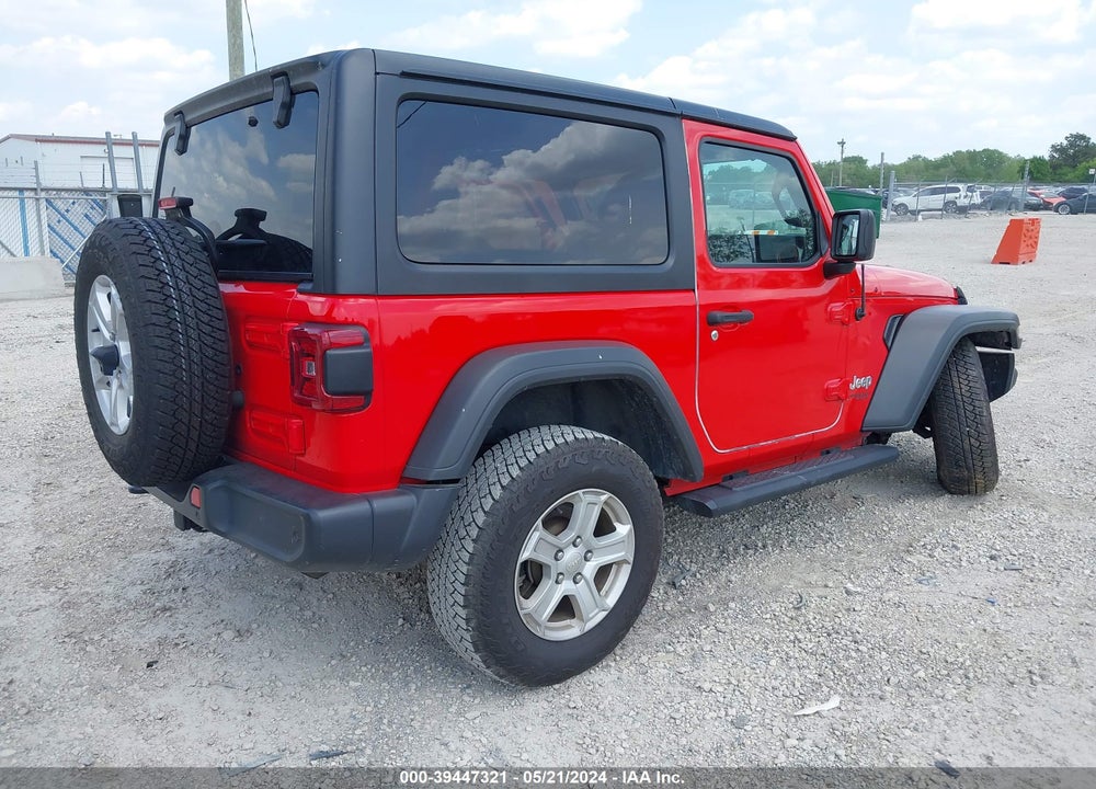 2021 JEEP WRANGLER SPORT S 4X4 VIN: 1C4GJXAN4MW541764