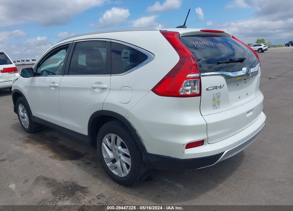 2015 HONDA CR-V EX-L VIN: 5J6RM4H73FL103774