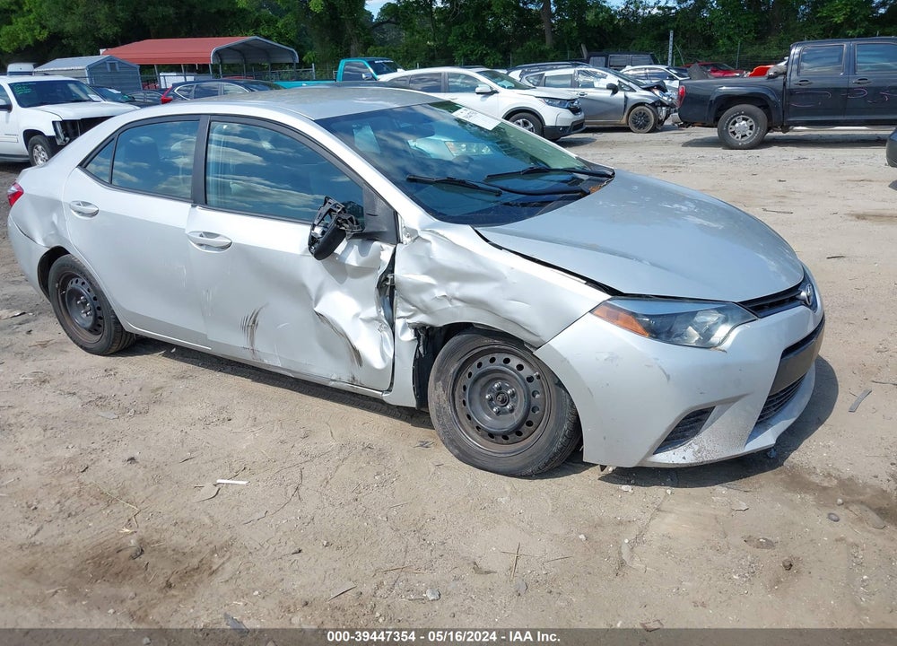 2016 TOYOTA COROLLA LE VIN: 2T1BURHE6GC671187