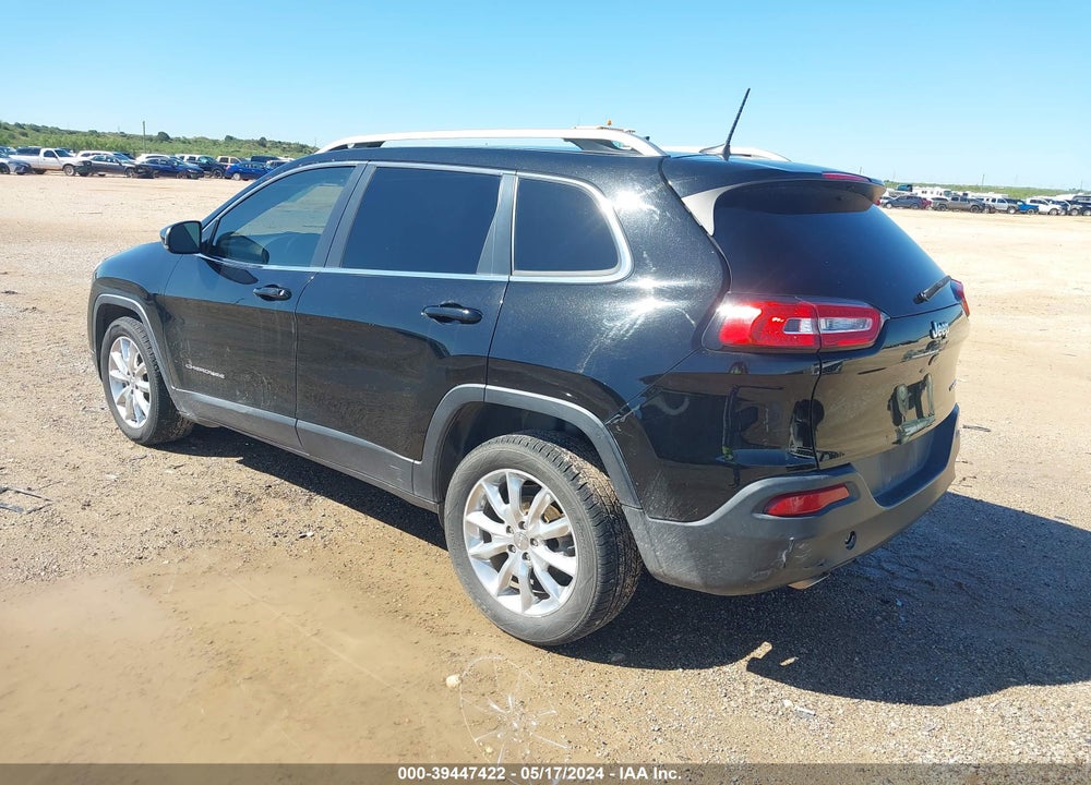 2017 JEEP CHEROKEE LIMITED FWD VIN: 1C4PJLDB8HW522344