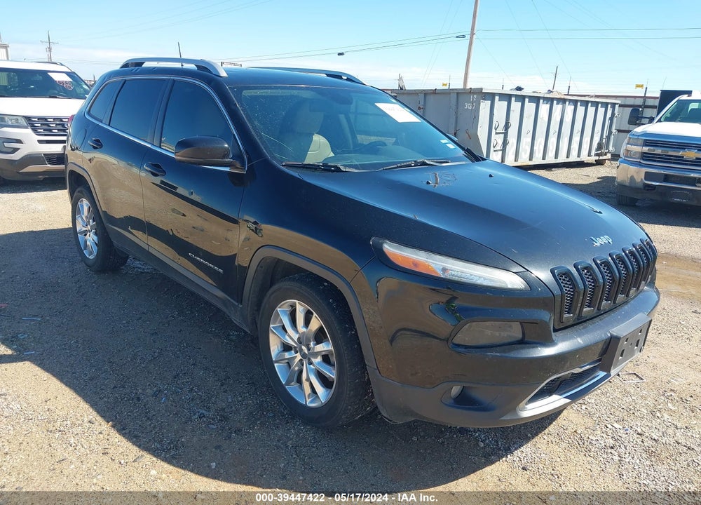 2017 JEEP CHEROKEE LIMITED FWD VIN: 1C4PJLDB8HW522344