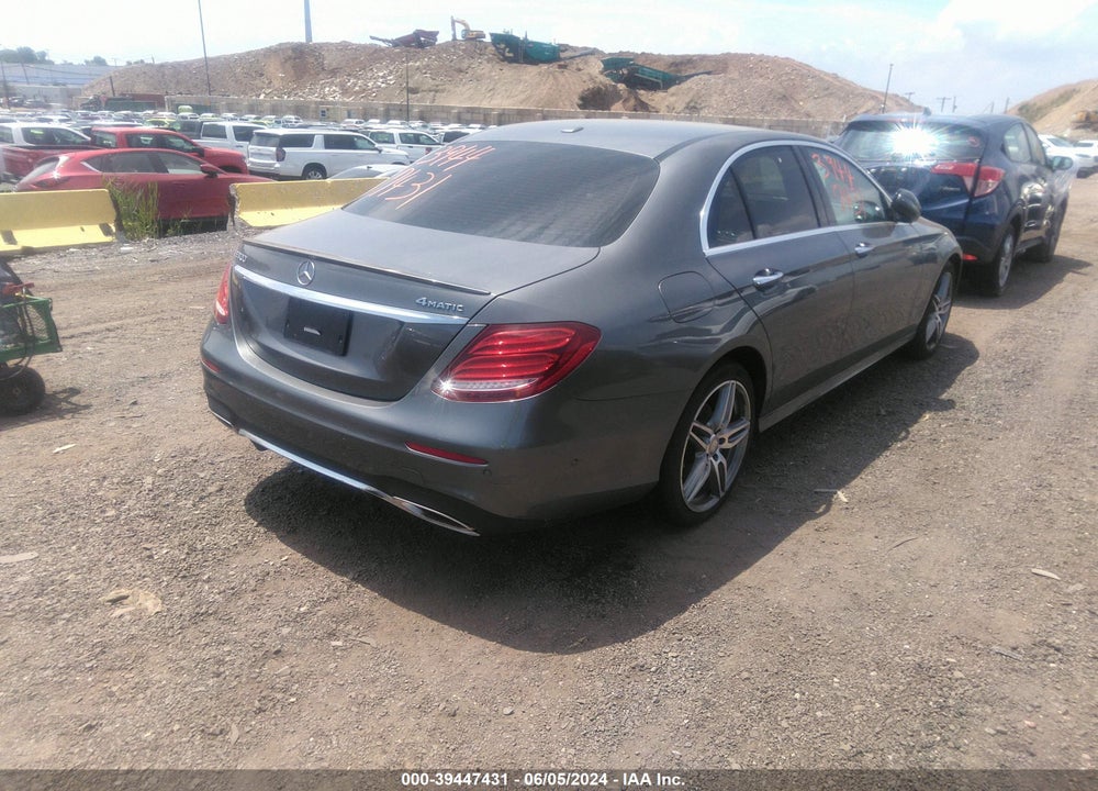 2017 MERCEDES-BENZ E 300 4MATIC VIN: WDDZF4KB9HA228439