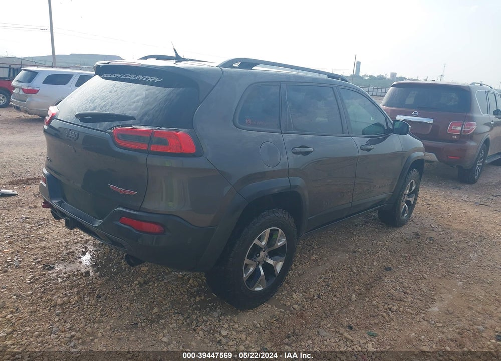 2014 JEEP CHEROKEE TRAILHAWK VIN: 1C4PJMBS7EW201657