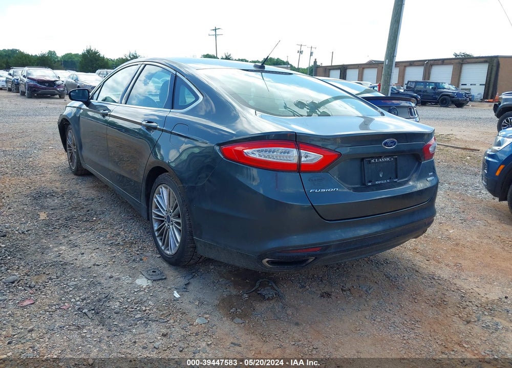 2015 FORD FUSION SE VIN: 3FA6P0T98FR191455