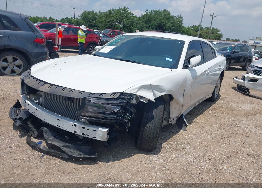 2020 DODGE CHARGER SXT RWD VIN: 2C3CDXBG7LH122492