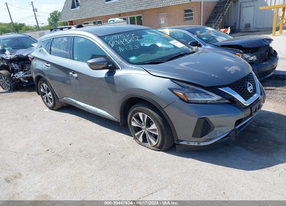 2020 NISSAN MURANO S INTELLIGENT AWD VIN: 5N1AZ2AS8LN151211