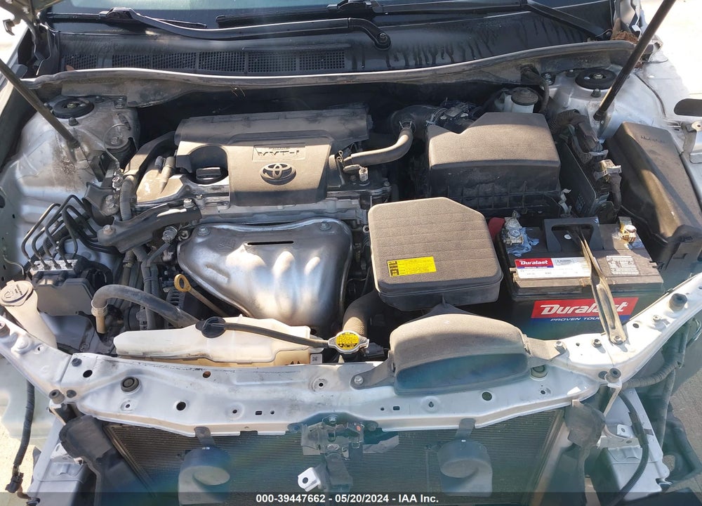 2012 TOYOTA CAMRY LE VIN: 4T4BF1FK9CR238756