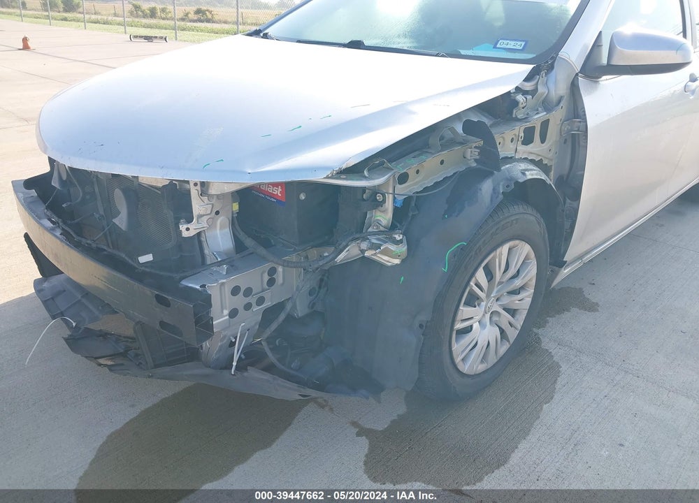 2012 TOYOTA CAMRY LE VIN: 4T4BF1FK9CR238756