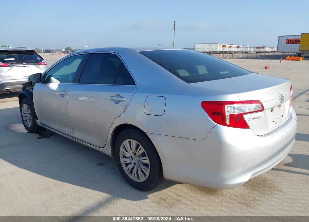 2012 TOYOTA CAMRY LE VIN: 4T4BF1FK9CR238756