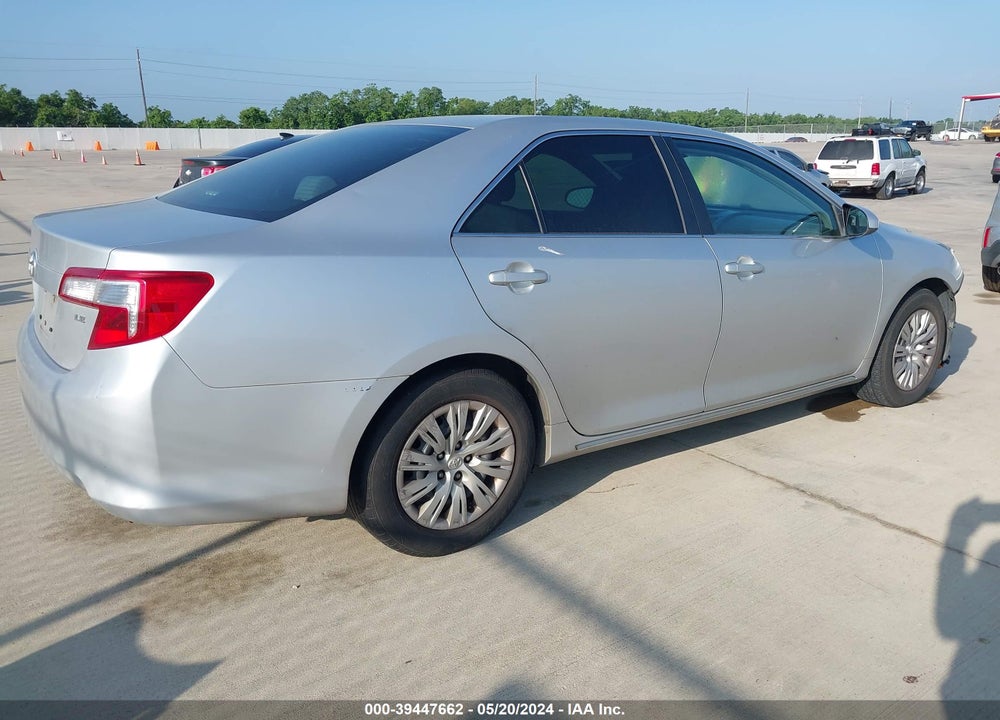 2012 TOYOTA CAMRY LE VIN: 4T4BF1FK9CR238756