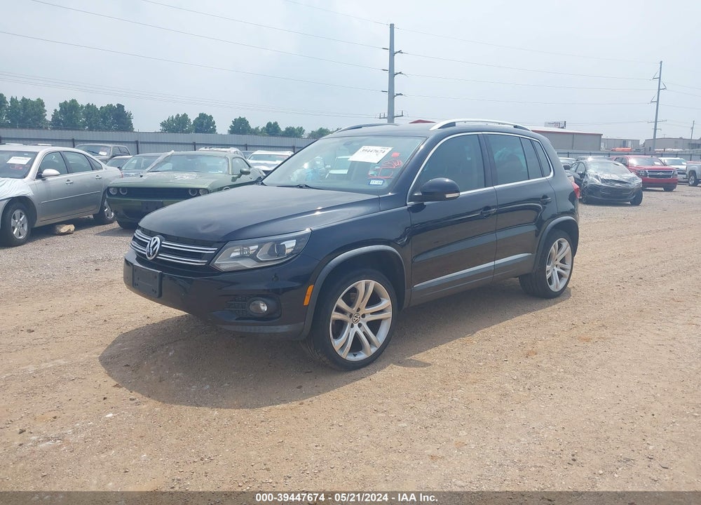 2012 VOLKSWAGEN TIGUAN SEL VIN: WVGAV7AX6CW528617