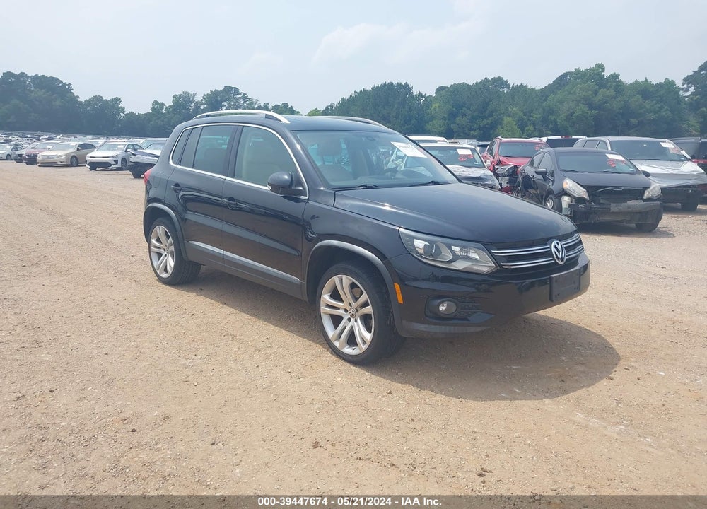 2012 VOLKSWAGEN TIGUAN SEL VIN: WVGAV7AX6CW528617