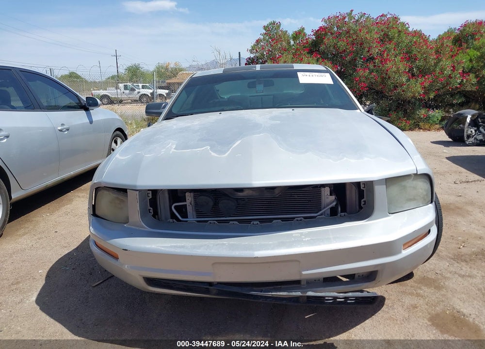 2006 FORD MUSTANG V6 VIN: 1ZVFT80NX65122451