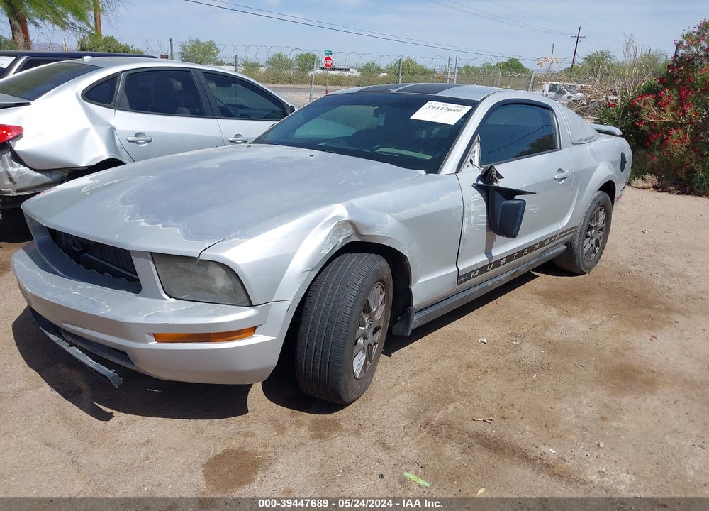 2006 FORD MUSTANG V6 VIN: 1ZVFT80NX65122451