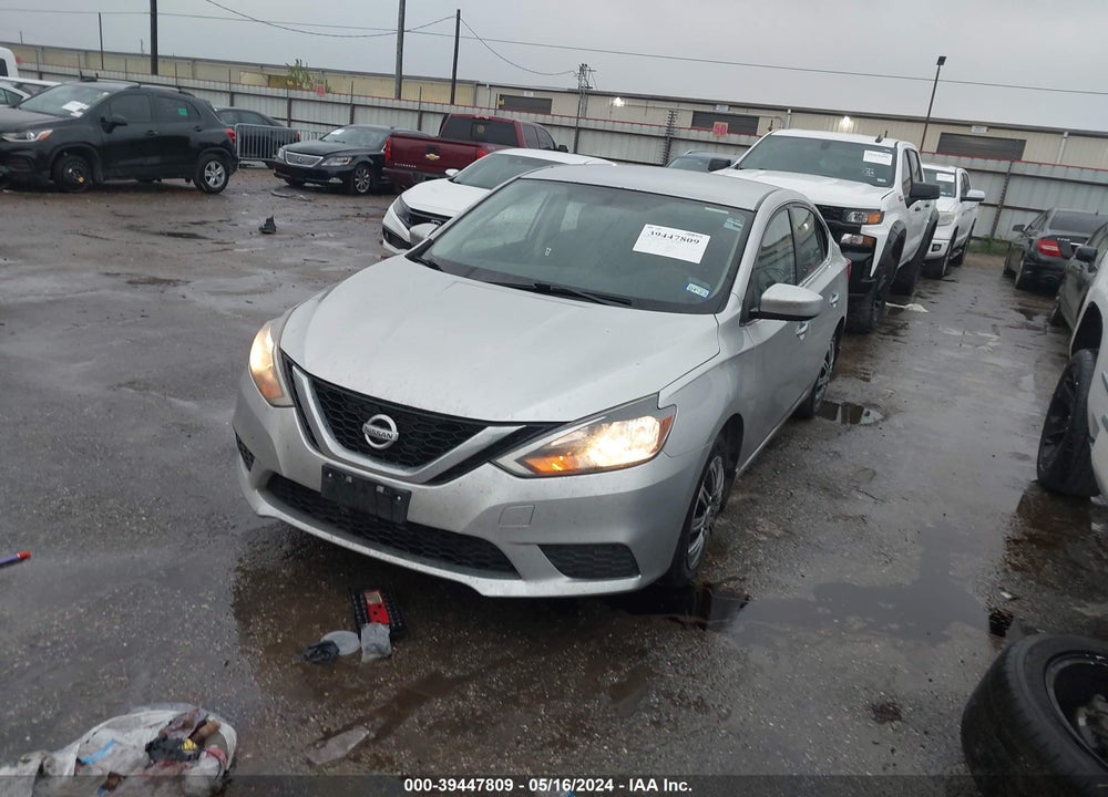 2016 NISSAN SENTRA S VIN: 3N1AB7AP4GY312327