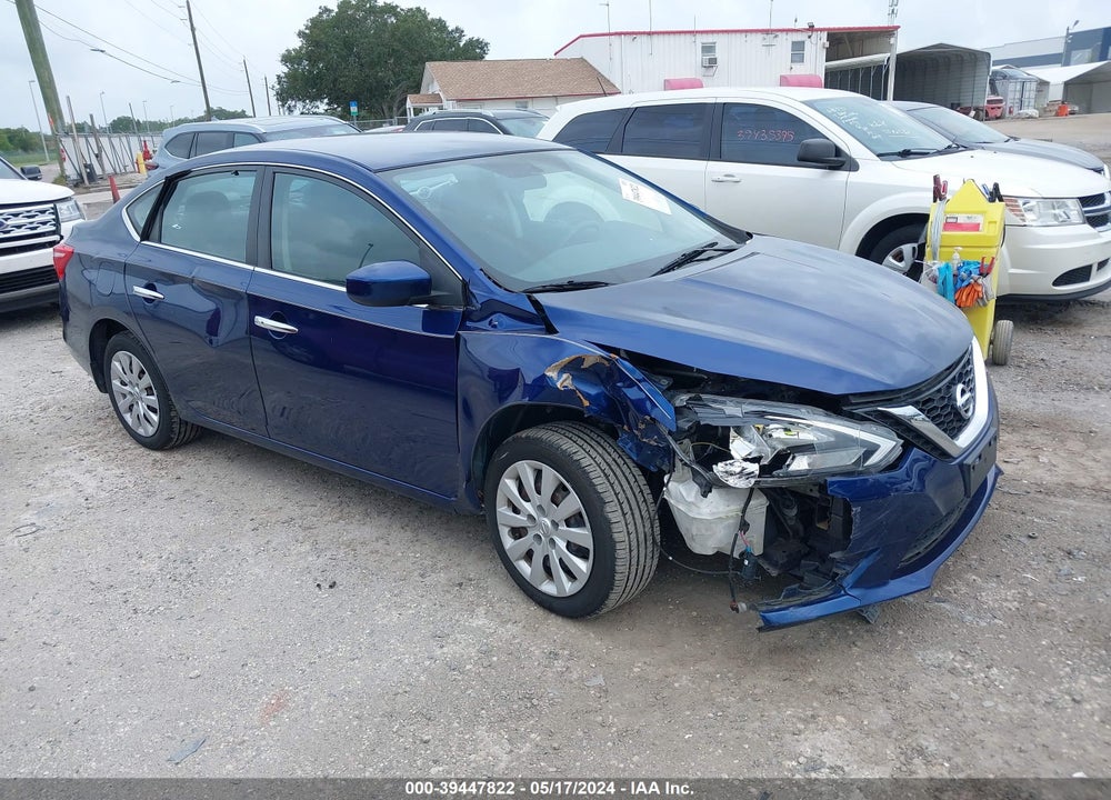 2016 NISSAN SENTRA SV VIN: 3N1AB7AP4GY249973