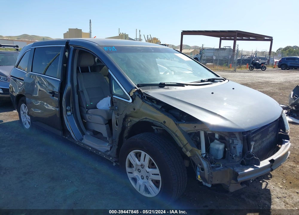 2013 HONDA ODYSSEY LX VIN: 5FNRL5H24DB064227