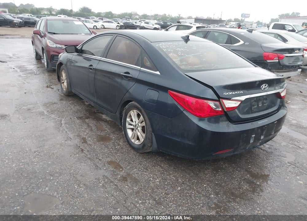 2013 HYUNDAI SONATA GLS VIN: 5NPEB4AC3DH787731
