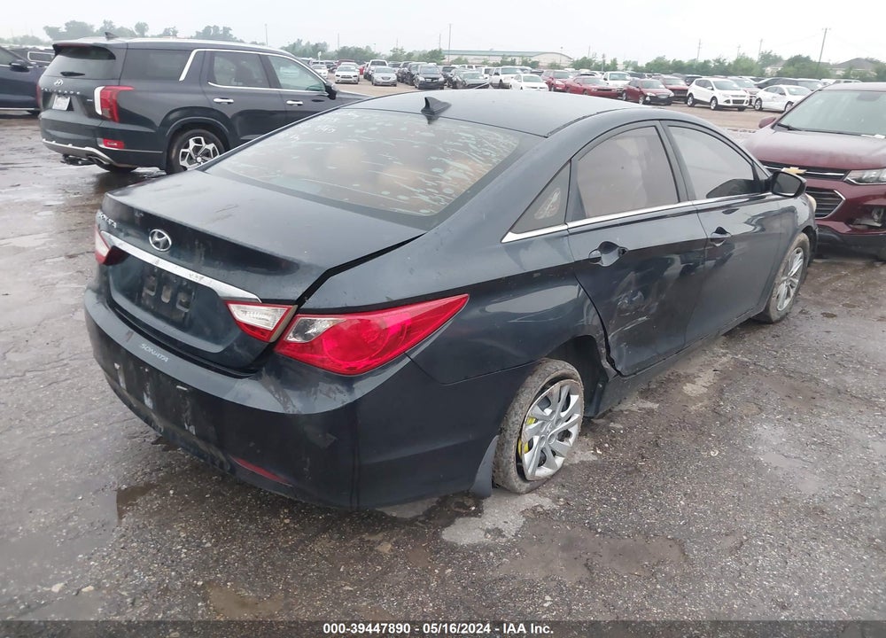2013 HYUNDAI SONATA GLS VIN: 5NPEB4AC3DH787731