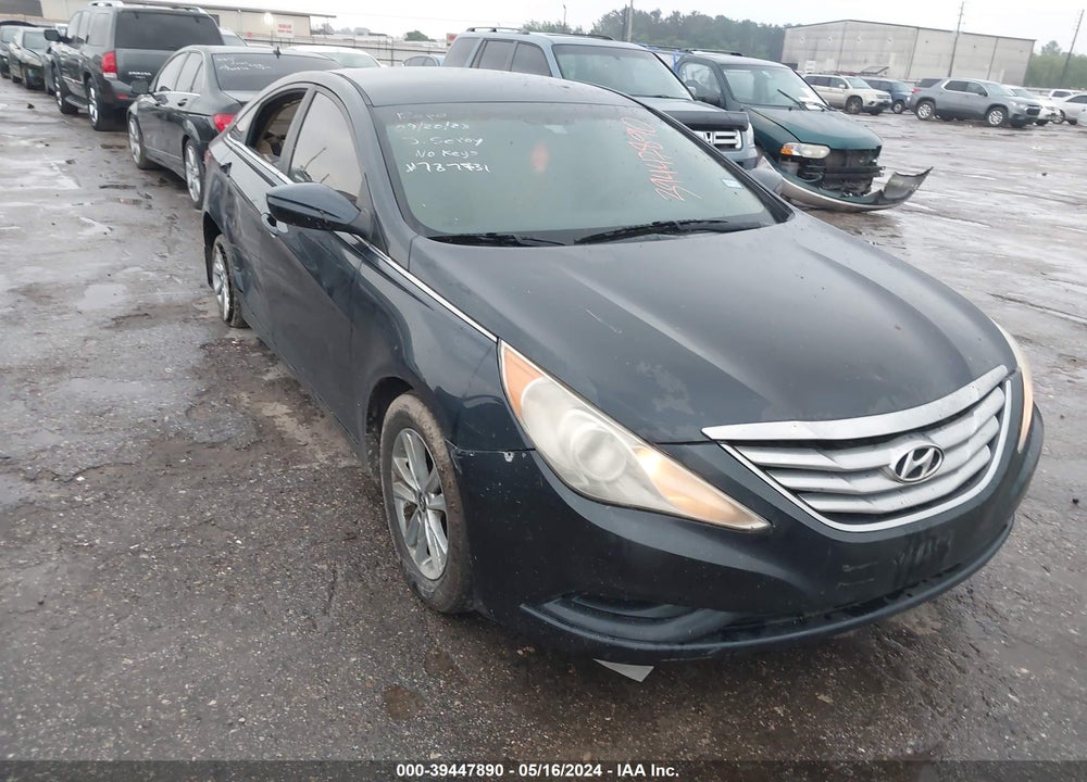 2013 HYUNDAI SONATA GLS VIN: 5NPEB4AC3DH787731