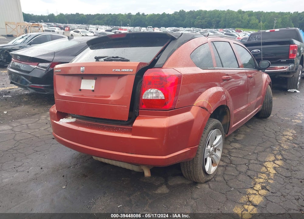 2010 DODGE CALIBER MAINSTREET VIN: 1B3CB3HA8AD565954