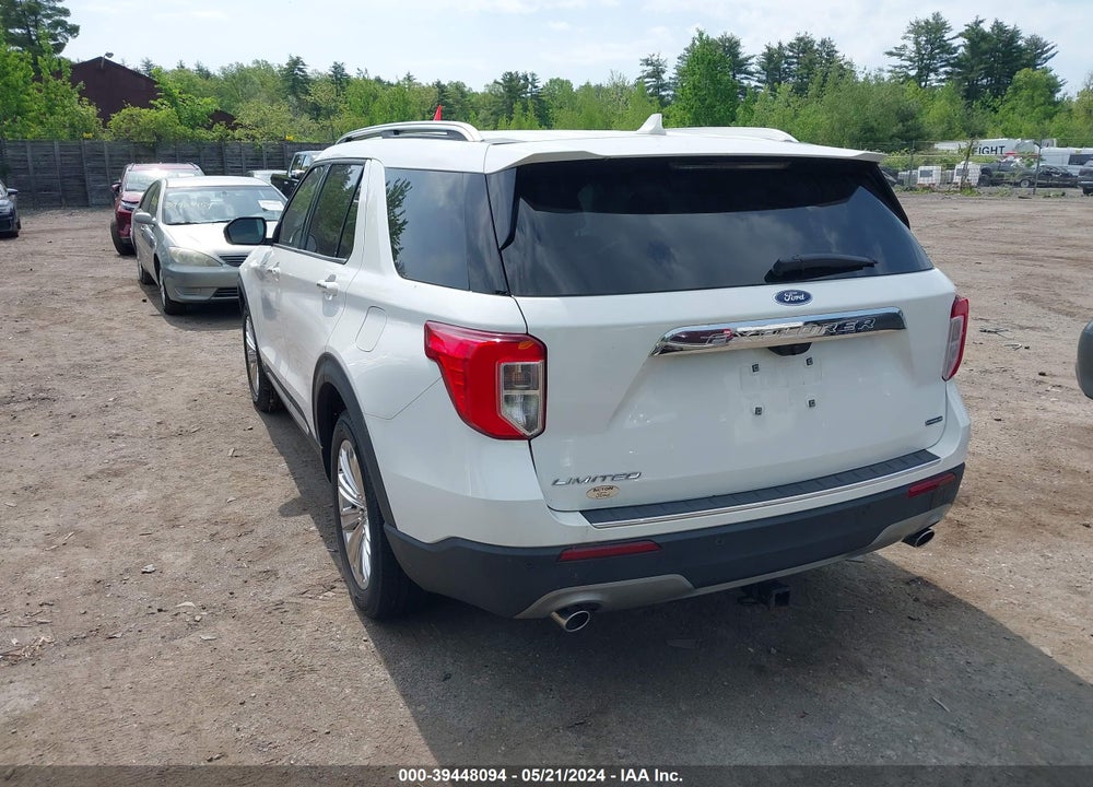 2020 FORD EXPLORER LIMITED VIN: 1FM5K8FW8LGA74834