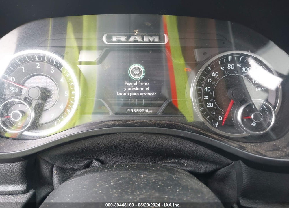 2020 RAM 1500 LAIE QUAD CAB 4X2 6'4 BOX VIN: 1C6RREDT3LN294815