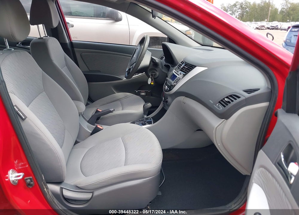 2014 HYUNDAI ACCENT GLS VIN: KMHCU4AE0EU741229
