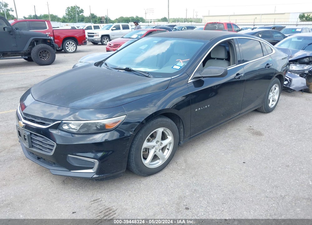 2016 CHEVROLET MALIBU LS VIN: 1G1ZB5ST2GF188882