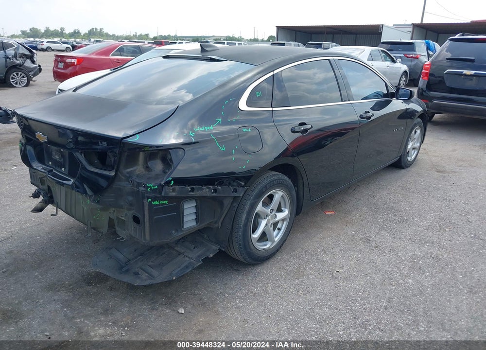 2016 CHEVROLET MALIBU LS VIN: 1G1ZB5ST2GF188882