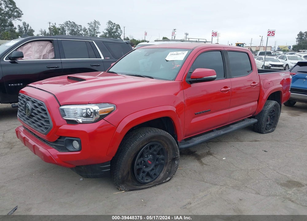 2021 TOYOTA TACOMA TRD SPORT VIN: 3TMAZ5CNXMM153843