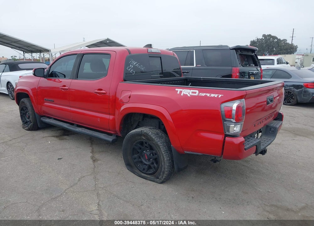 2021 TOYOTA TACOMA TRD SPORT VIN: 3TMAZ5CNXMM153843