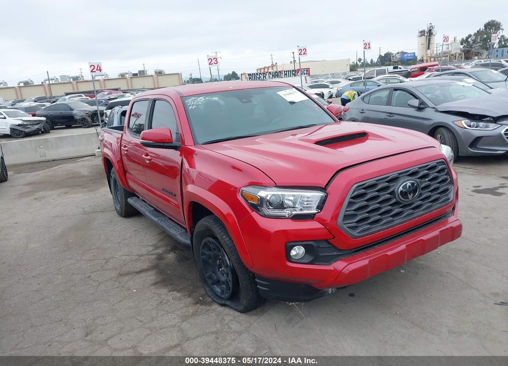 2021 TOYOTA TACOMA TRD SPORT VIN: 3TMAZ5CNXMM153843