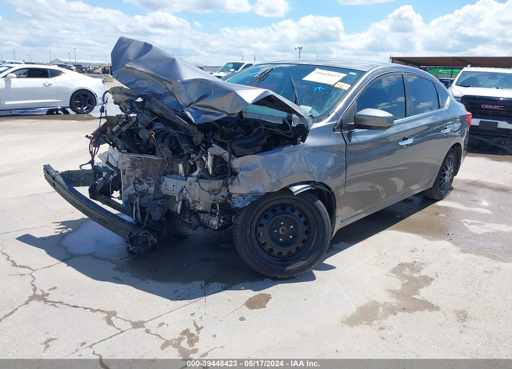 2019 NISSAN SENTRA S VIN: 3N1AB7AP7KY384809