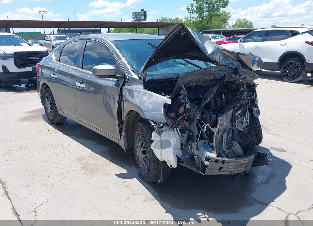2019 NISSAN SENTRA S VIN: 3N1AB7AP7KY384809