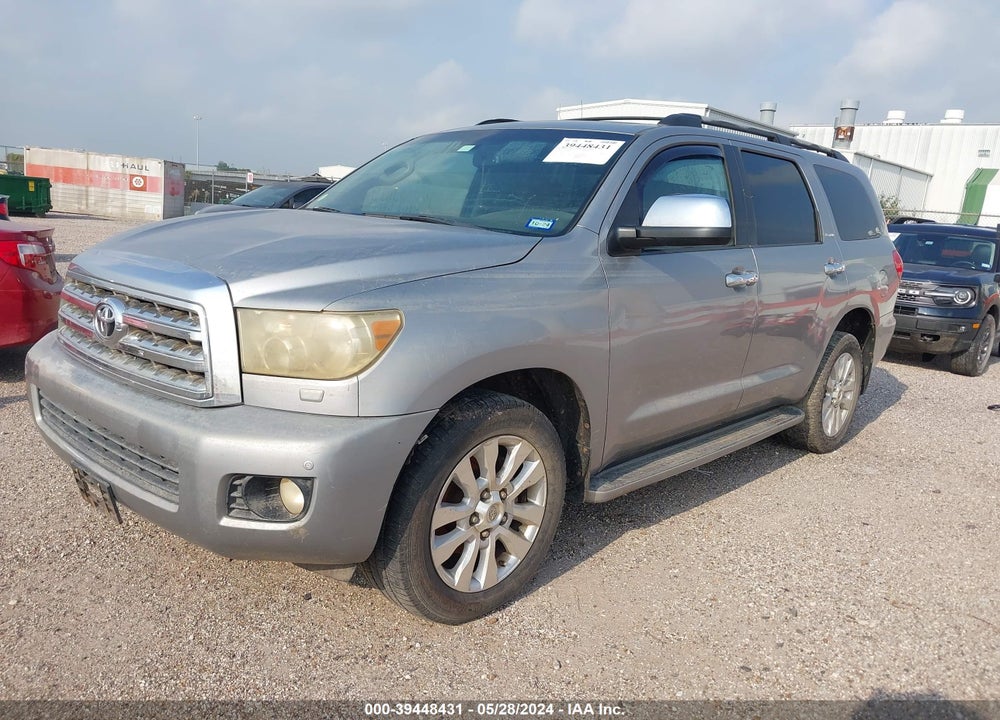 2008 TOYOTA SEQUOIA PLATINUM 5.7L V8 VIN: 5TDZY67A58S000618