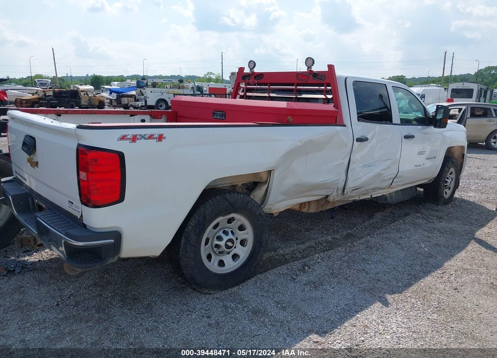 2018 CHEVROLET SILVERADO 3500HD WT VIN: 1GC4KYCY4JF138702